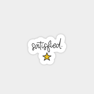 Hamilton - Satisfied Sticker